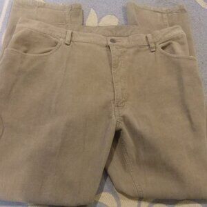 RALPH LAUREN POLO MENS FLAT FRONT CORDUROY PANTS-40/30